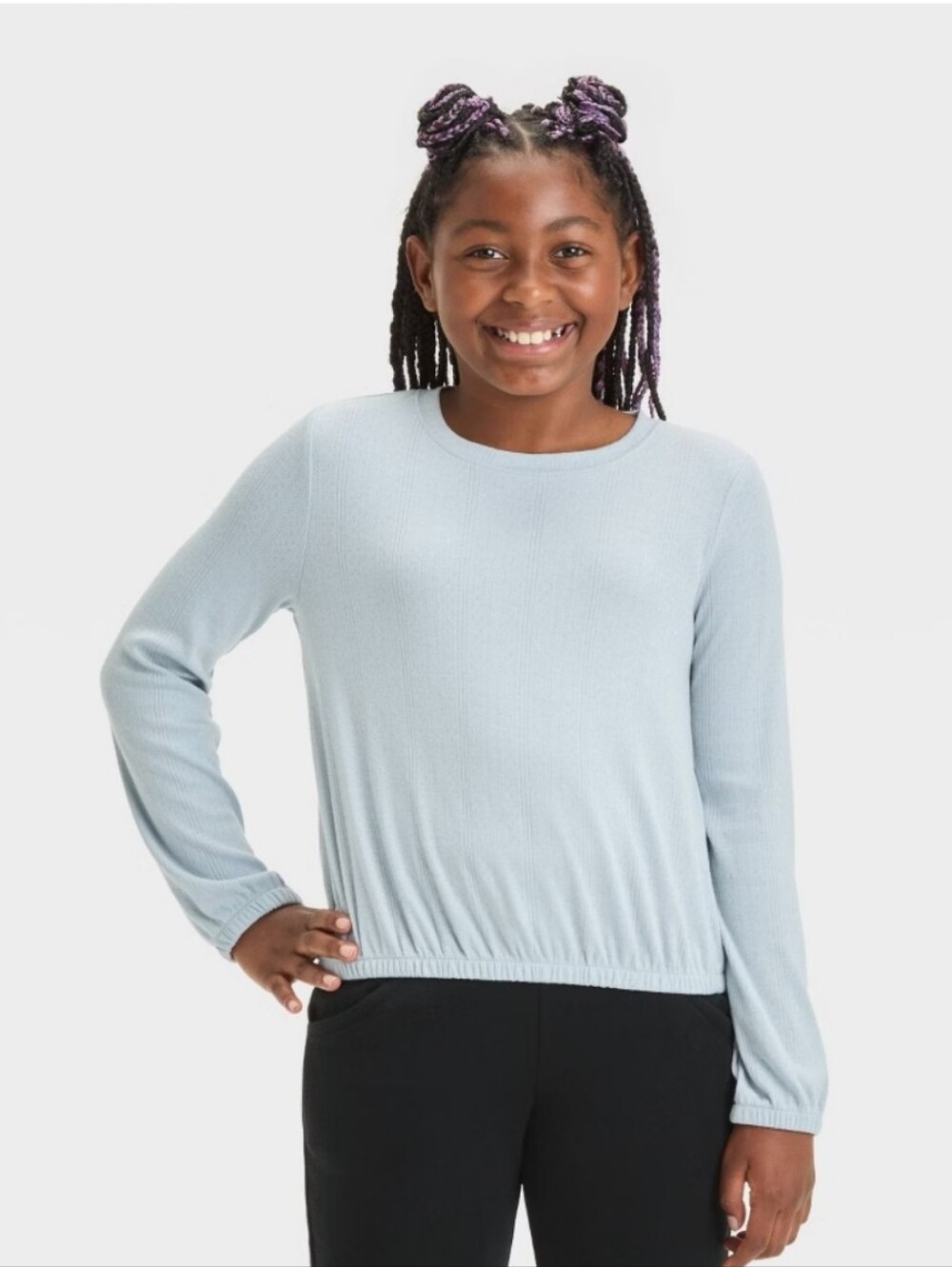 Top - Cat & Jack Light Gray M(8)